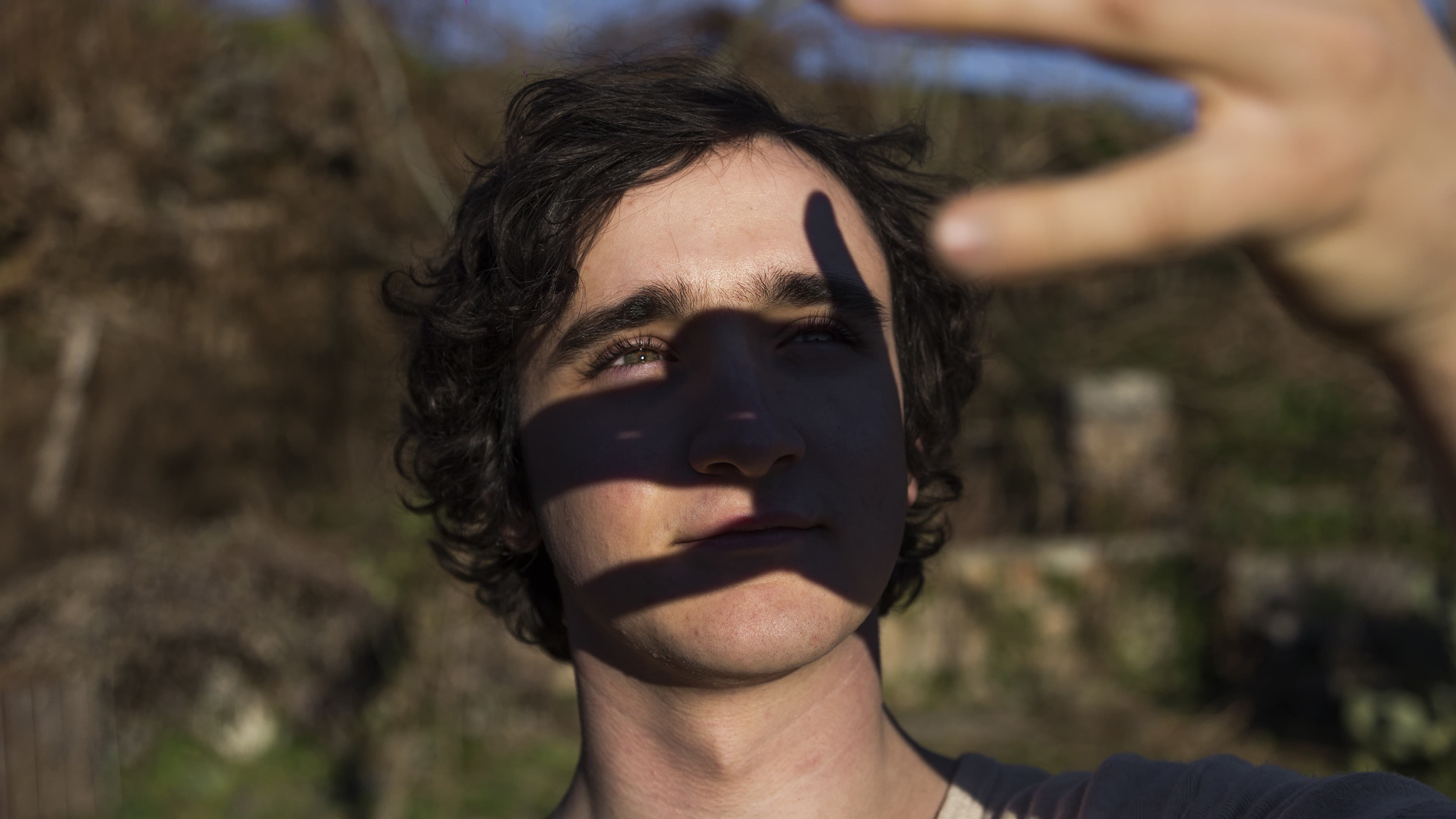 Backdrop of Happy as Lazzaro