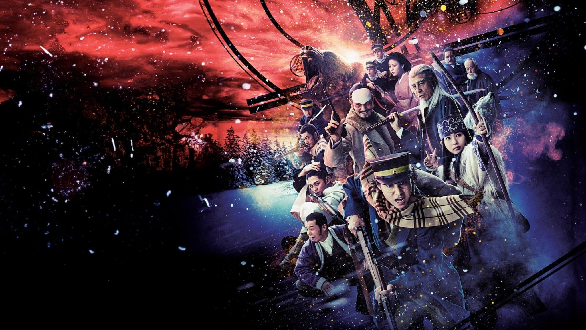 Backdrop of Golden Kamuy