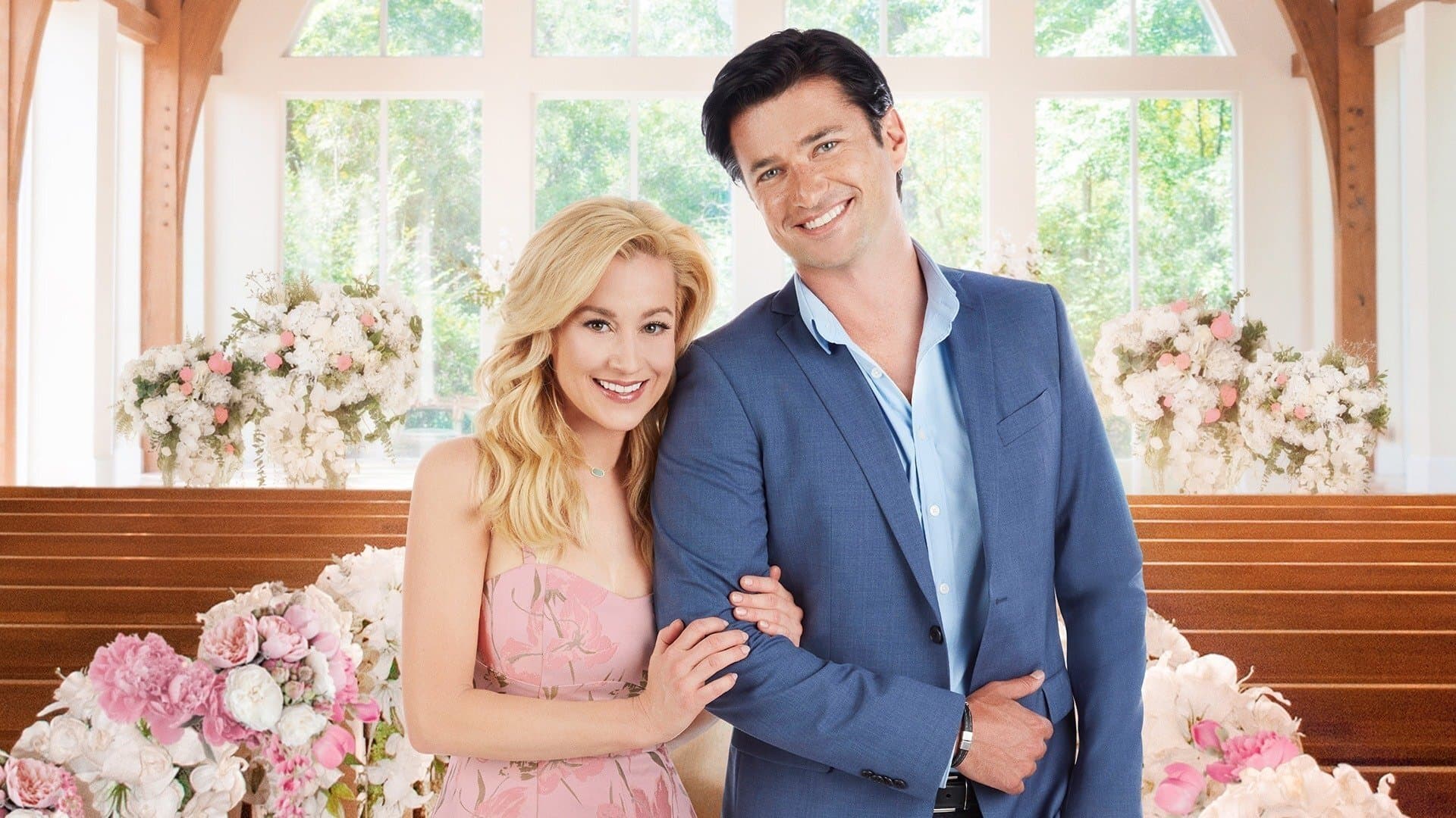 Backdrop of Wedding at Graceland