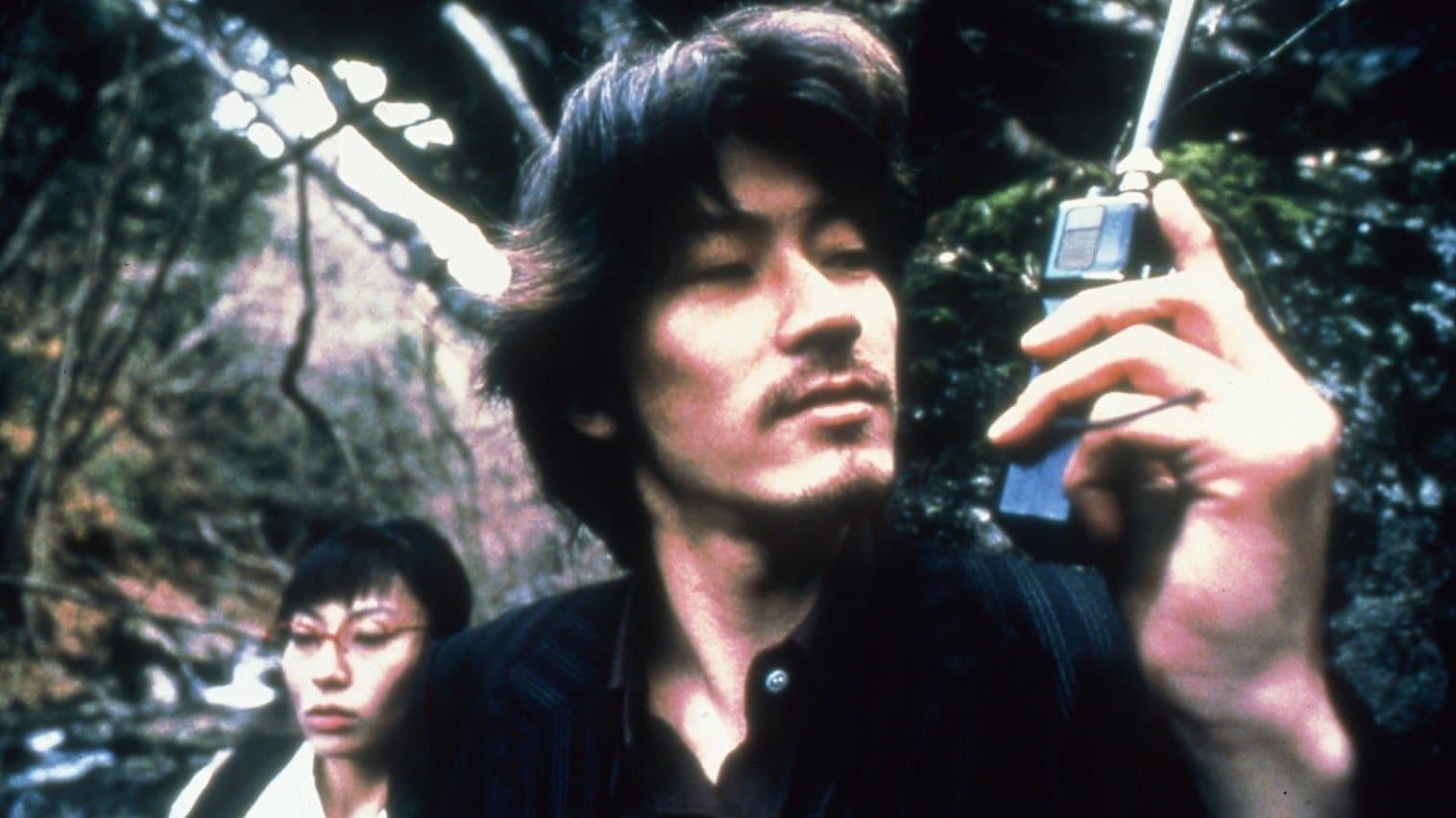 Backdrop of Shark Skin Man and Peach Hip Girl