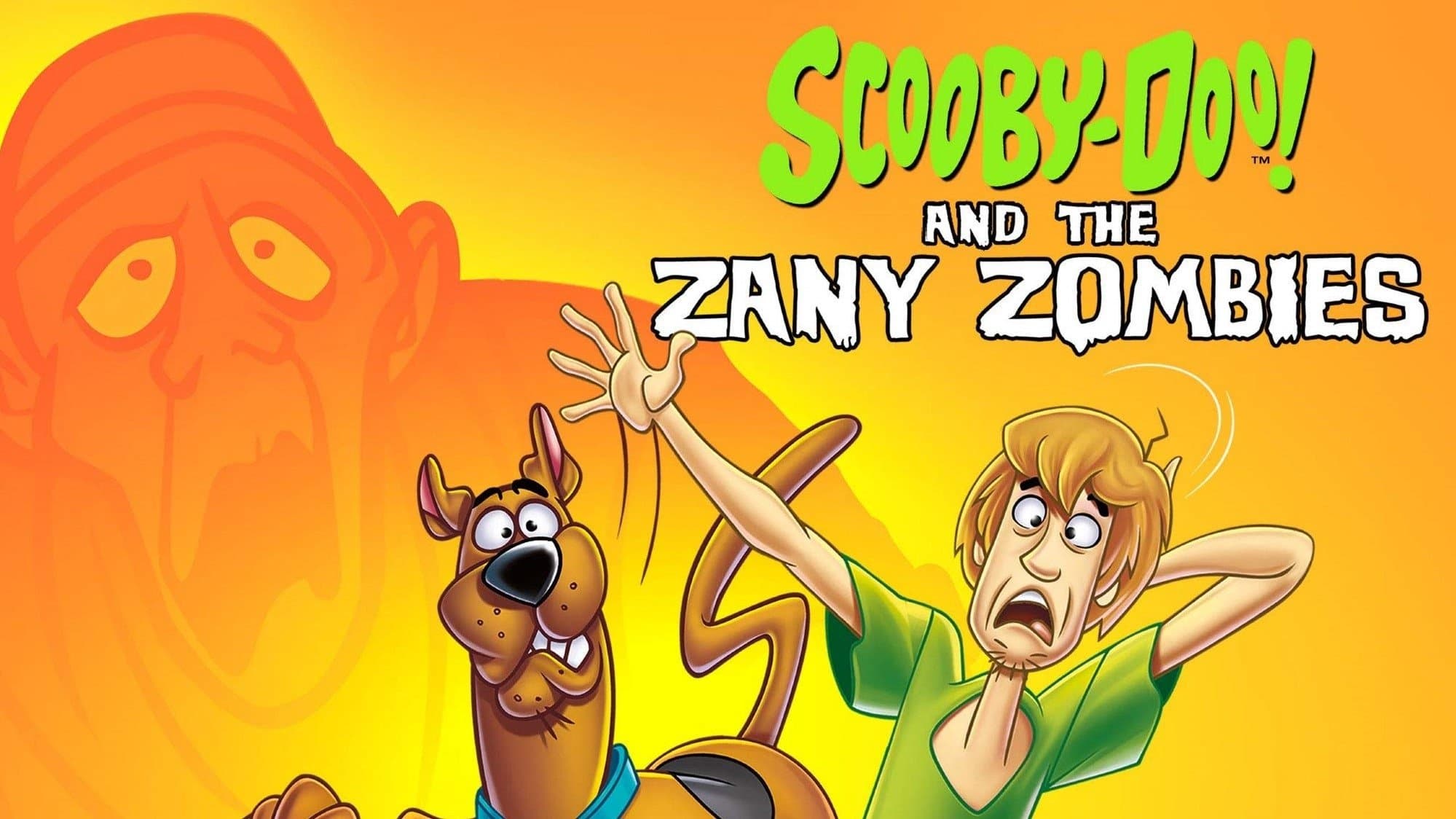 Backdrop of Scooby Doo and The Zombies