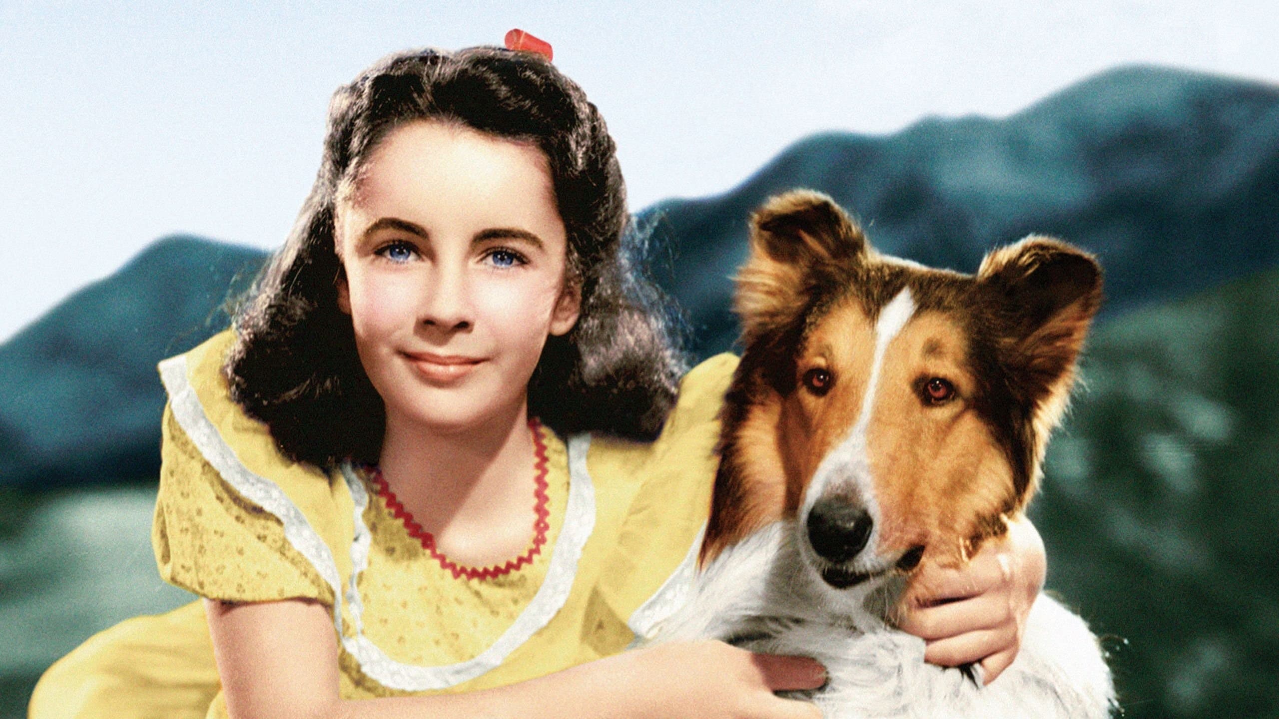 Backdrop of Courage of Lassie