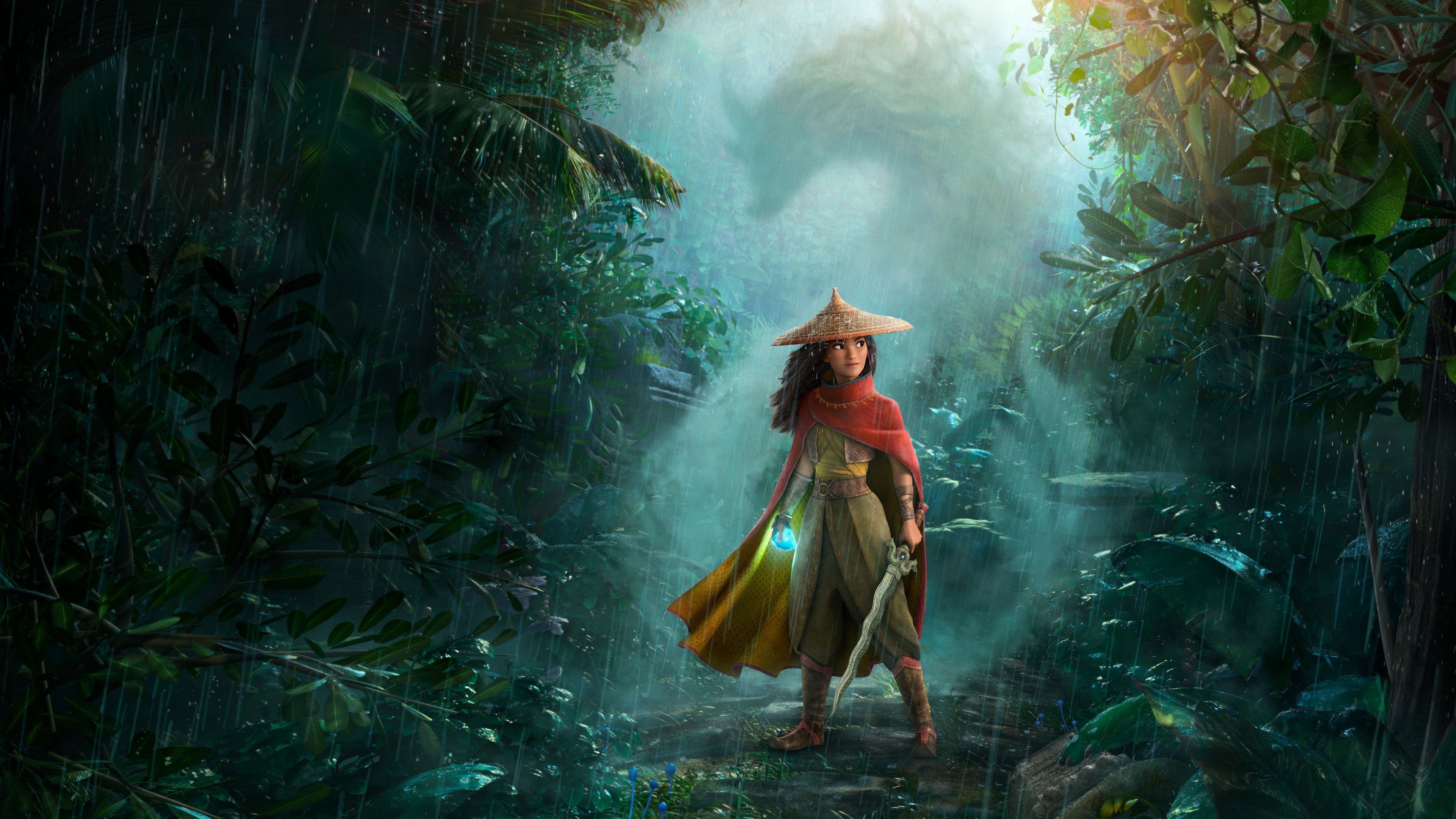 Backdrop of Raya and the Last Dragon