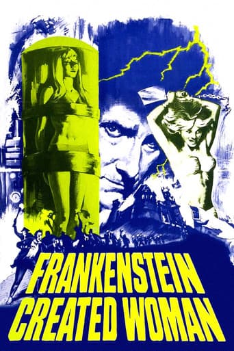Poster of Frankenstein Created Woman