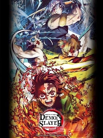 Poster of Demon Slayer: Kimetsu no Yaiba - Entertainment District Decisive Battle Arc