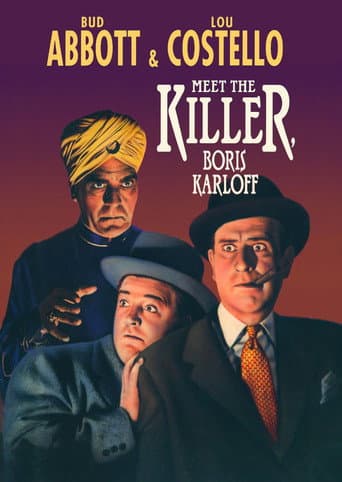 Poster of Bud Abbott and Lou Costello Meet the Killer, Boris Karloff