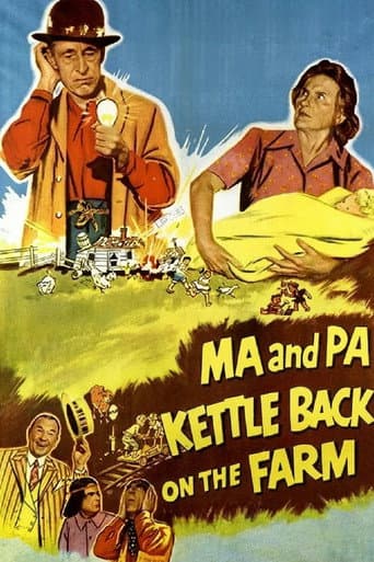 Poster of Ma and Pa Kettle Back on the Farm