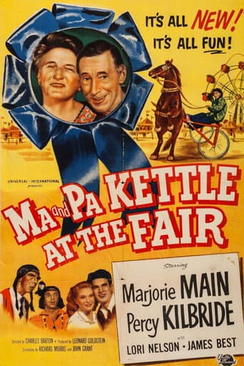 Poster of Ma and Pa Kettle at the Fair