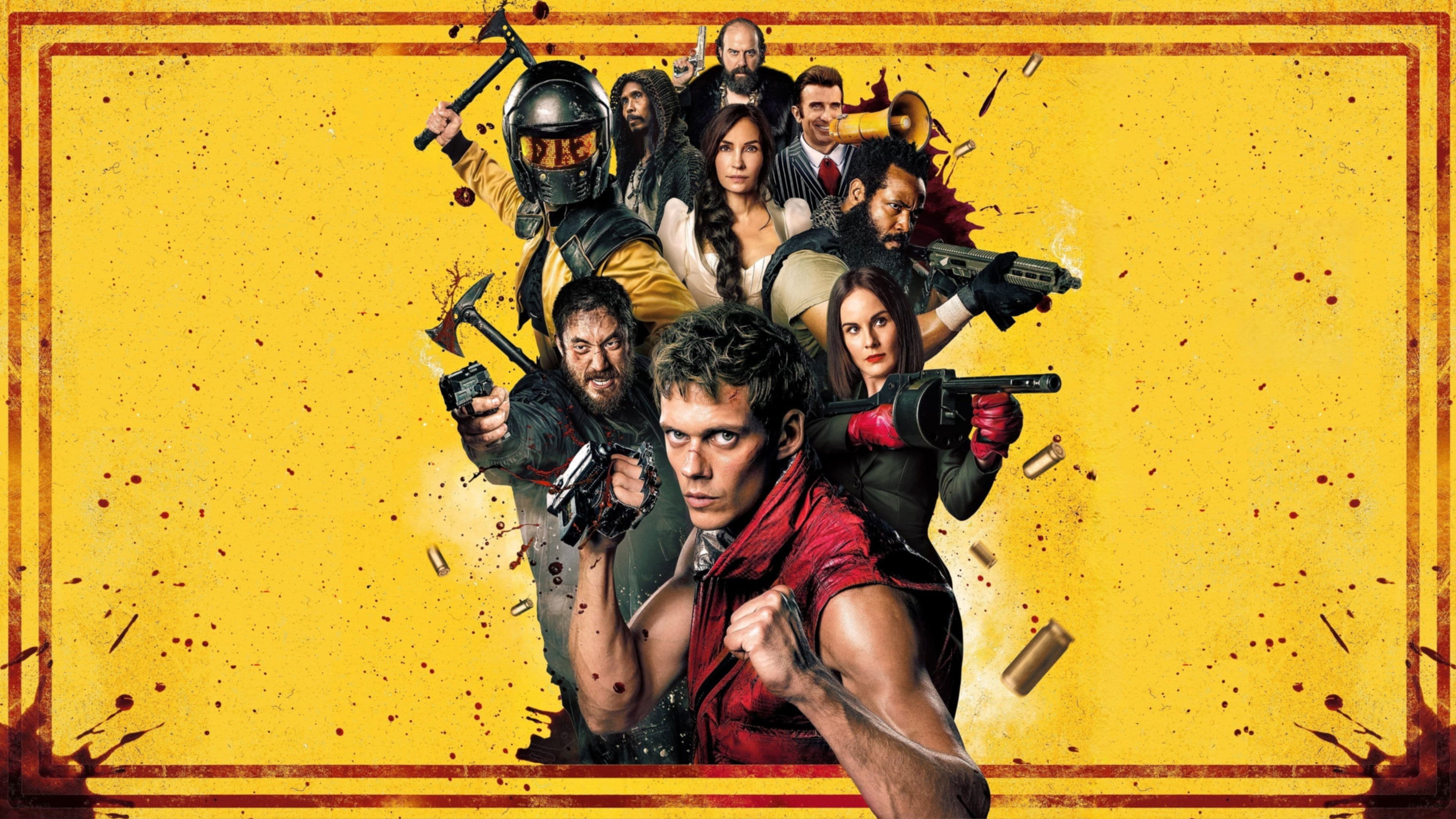 Backdrop of Boy Kills World