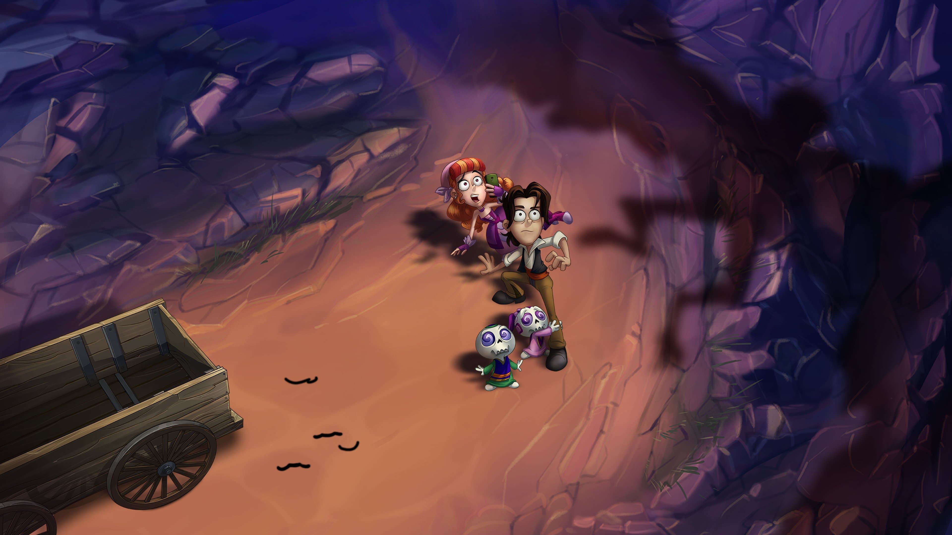 Backdrop of The Legend of the Chupacabras