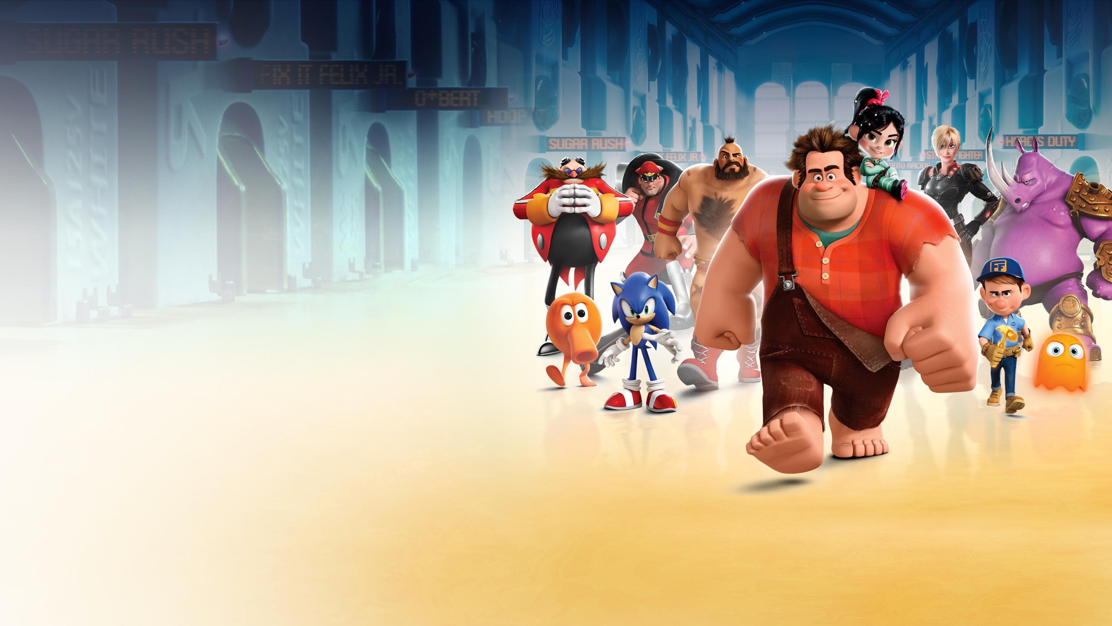 Backdrop of Wreck-It Ralph Collection