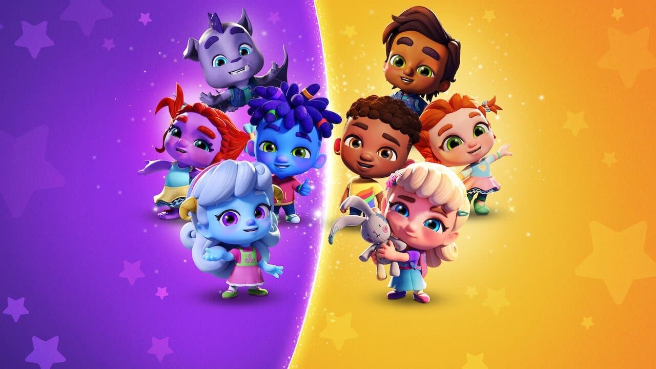 Backdrop of Super Monsters: The New Class