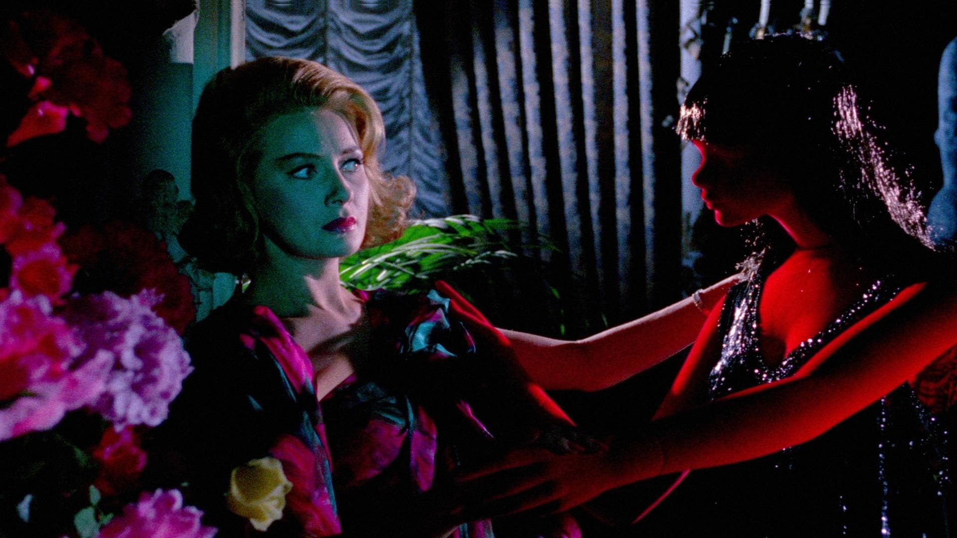 Backdrop of Blood and Black Lace