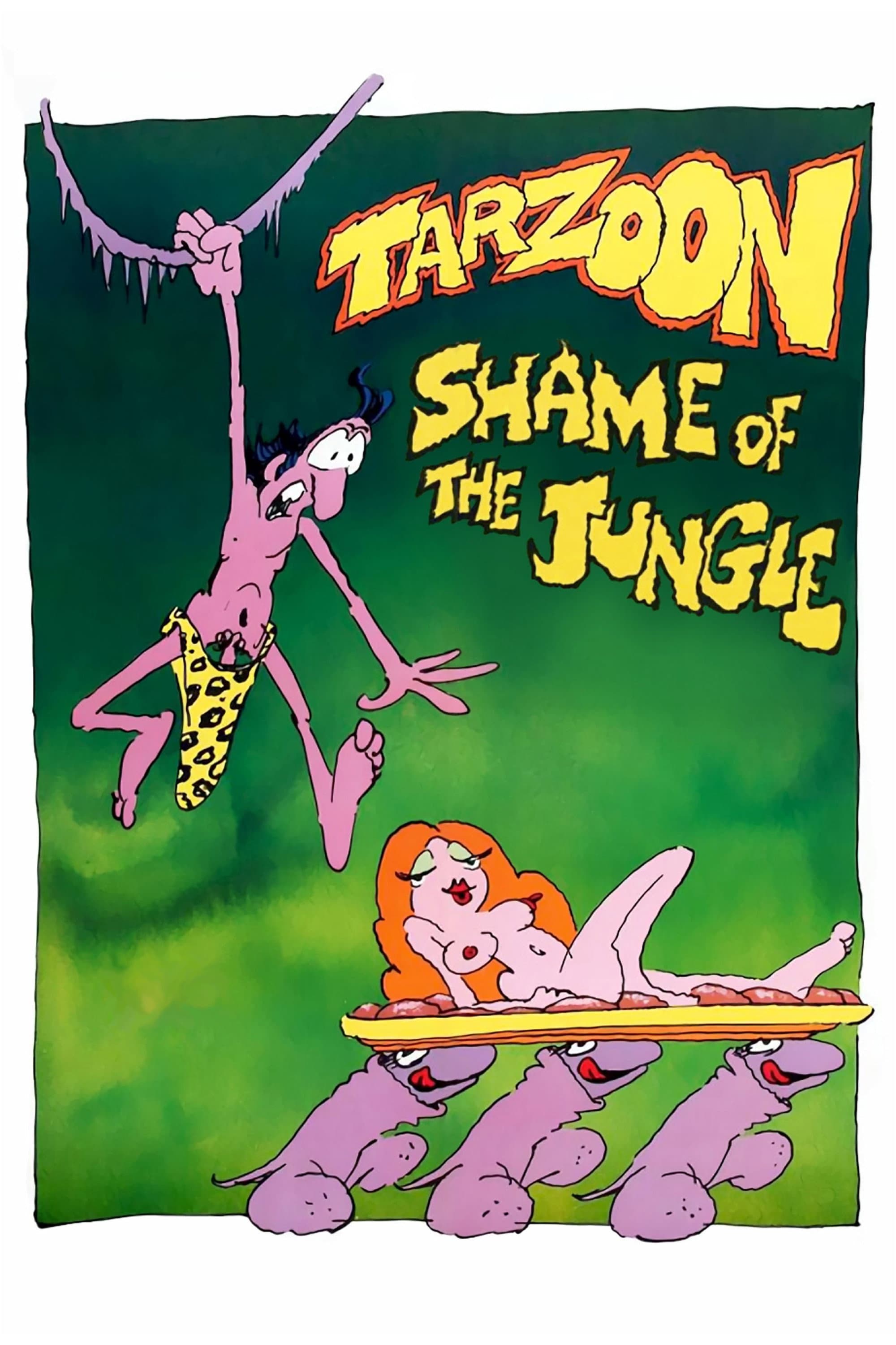 Poster of Tarzoon: Shame of the Jungle!