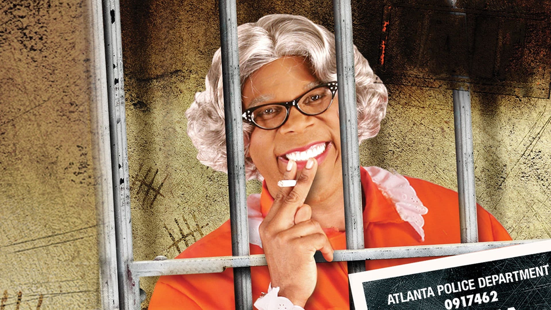 Backdrop of Madea Goes to Jail - The Play