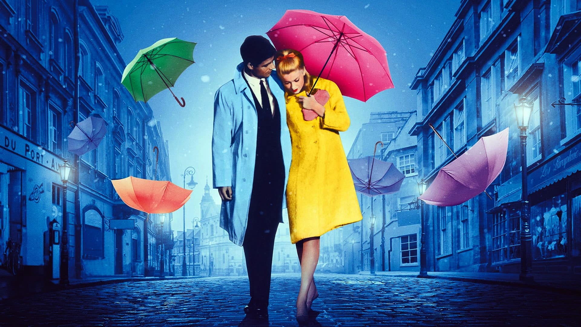 Backdrop of The Umbrellas of Cherbourg