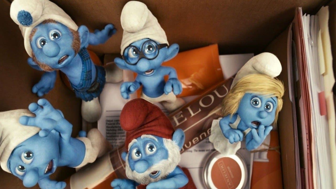 Backdrop of The Smurfs (Theatrical) Collection