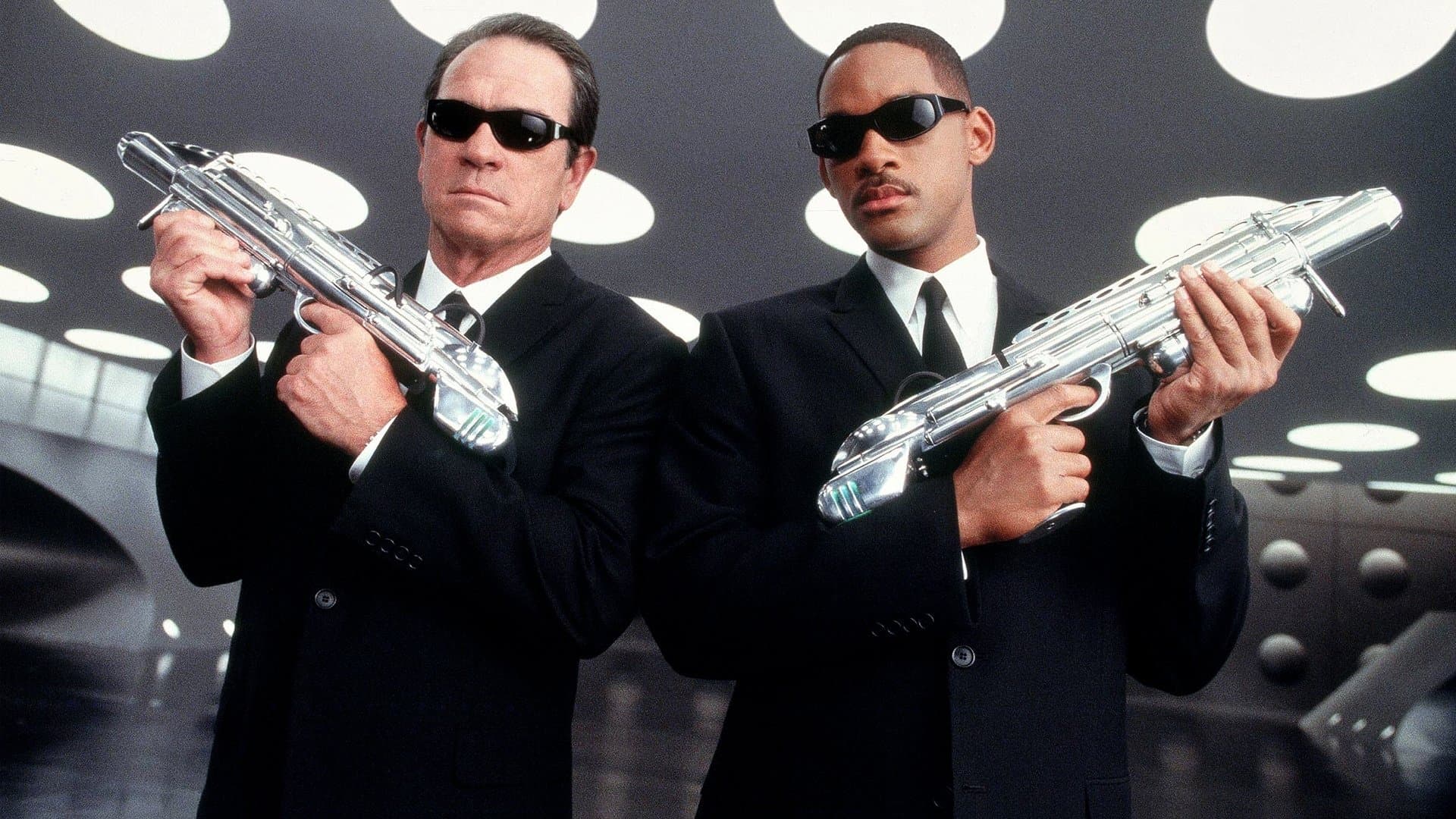 Backdrop of Men in Black