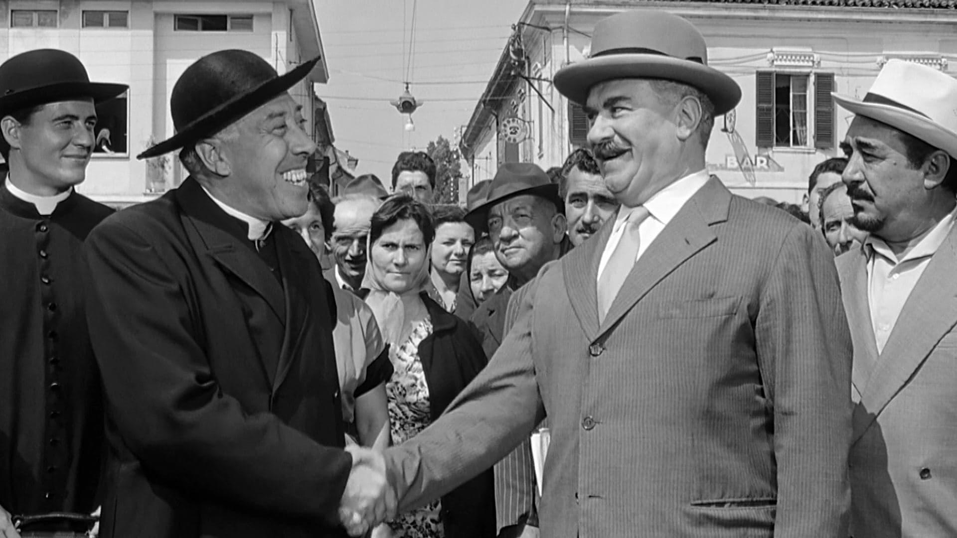 Backdrop of Don Camillo: Monsignor