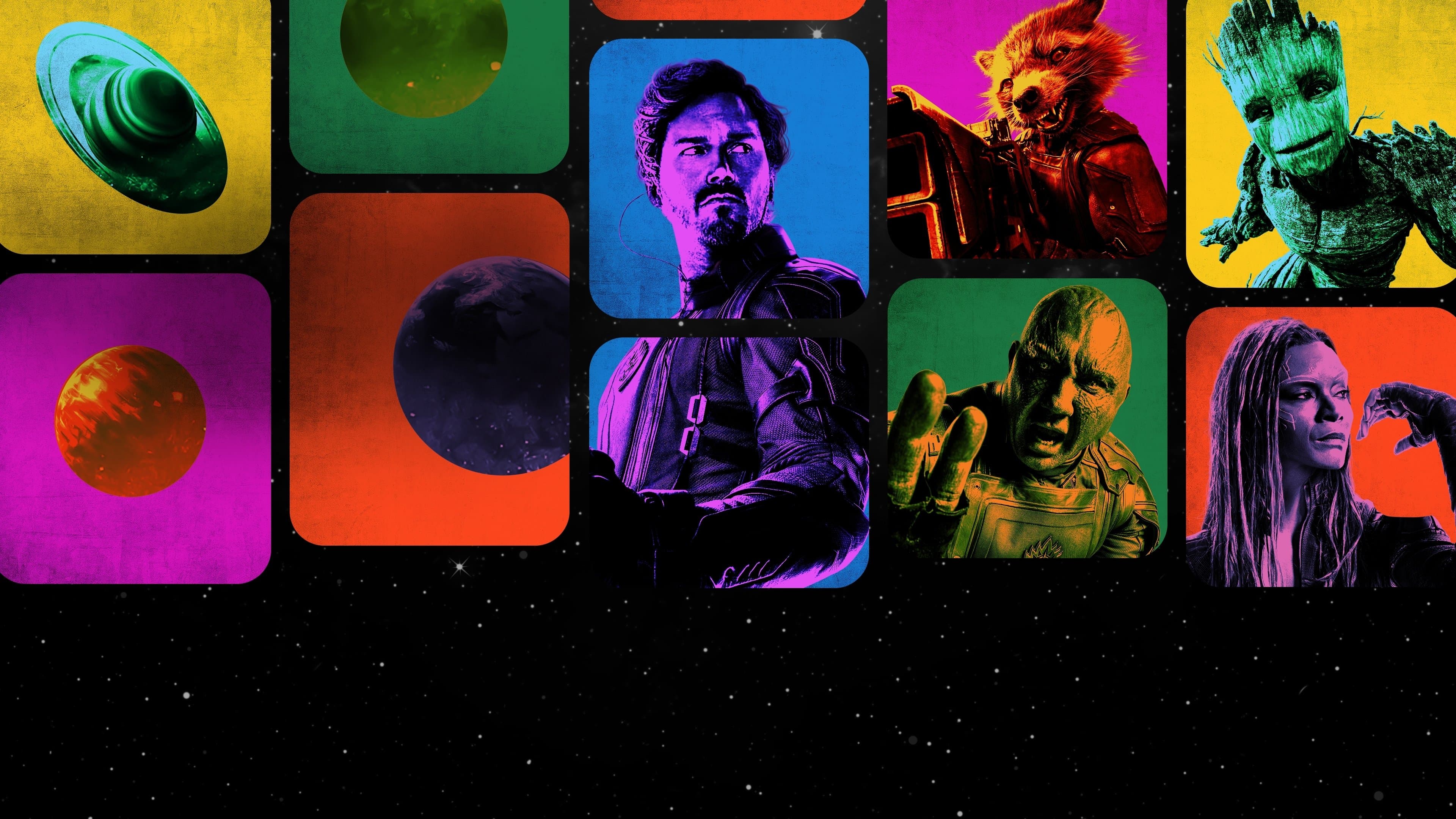 Backdrop of Guardians of the Galaxy Collection