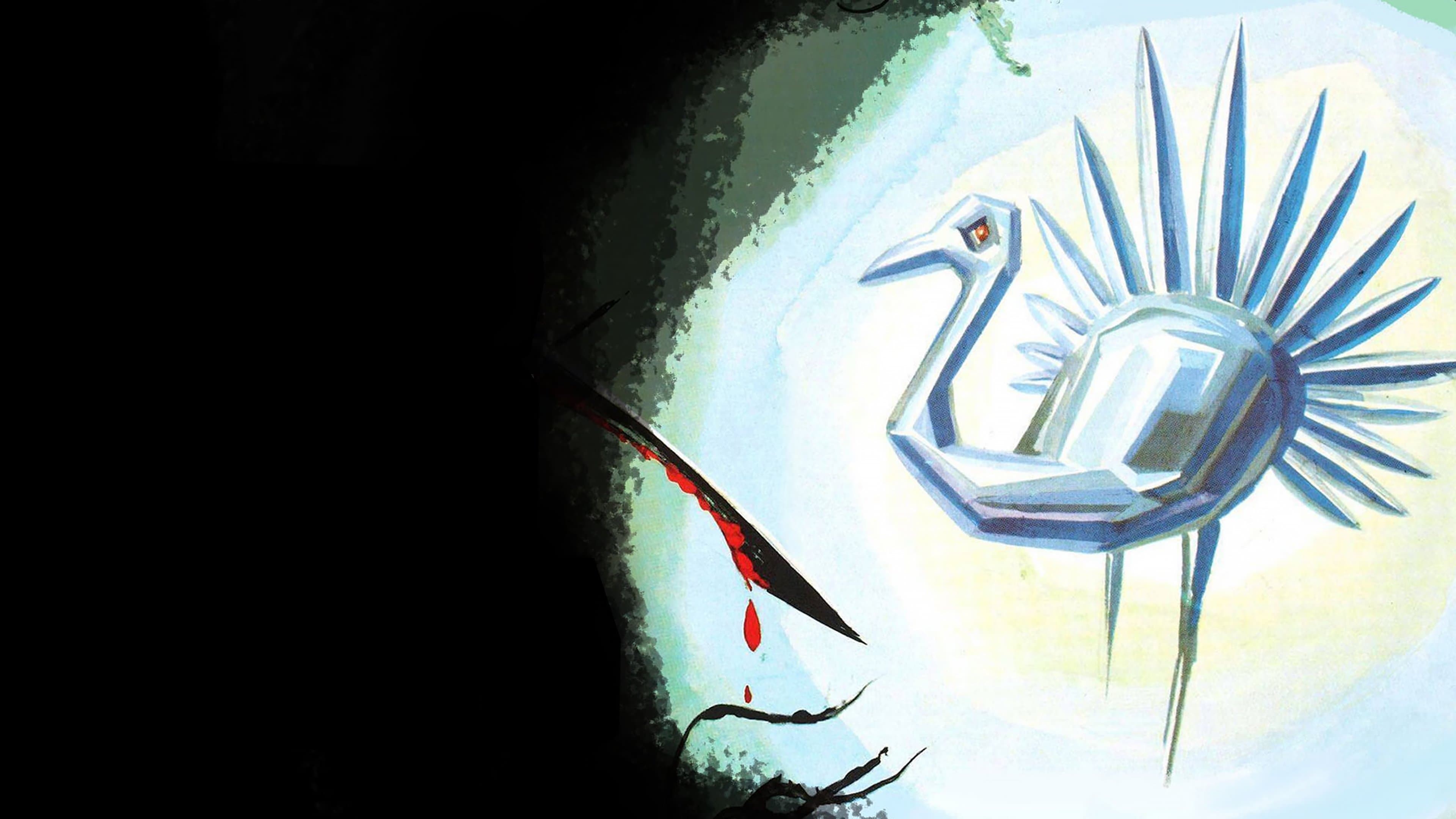 Backdrop of The Bird with the Crystal Plumage