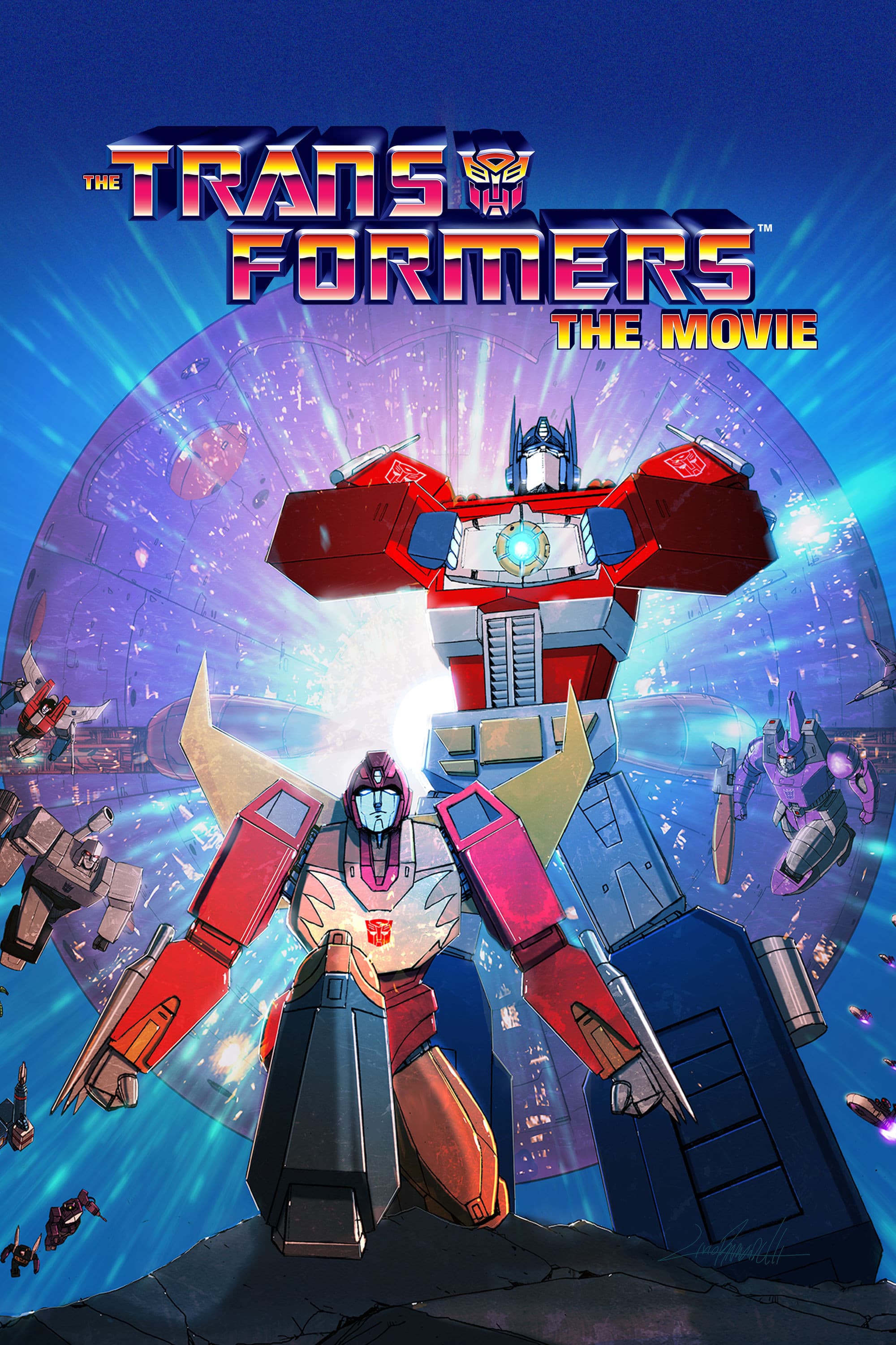Poster of The Transformers: The Movie