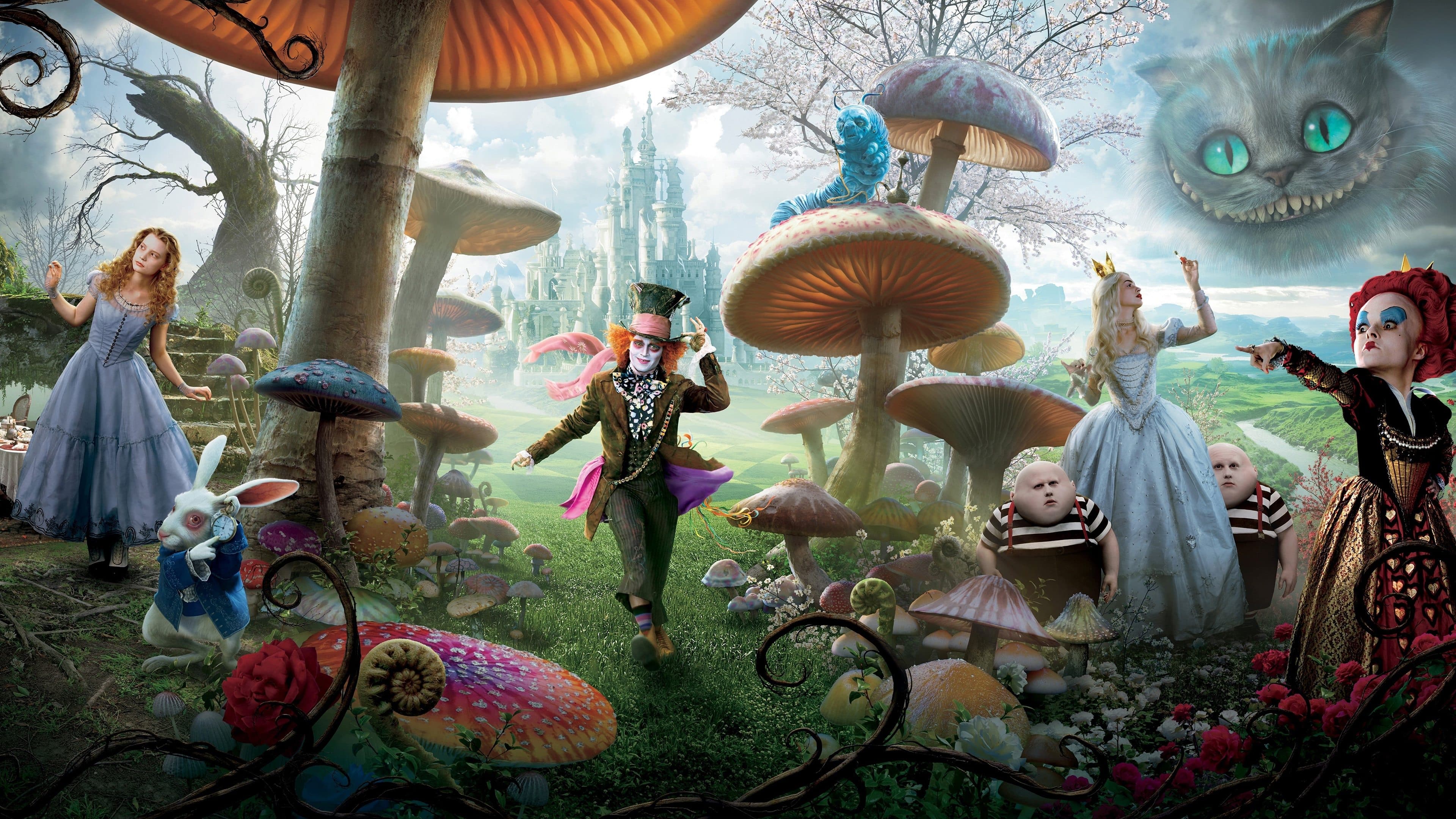 Backdrop of Alice in Wonderland Collection