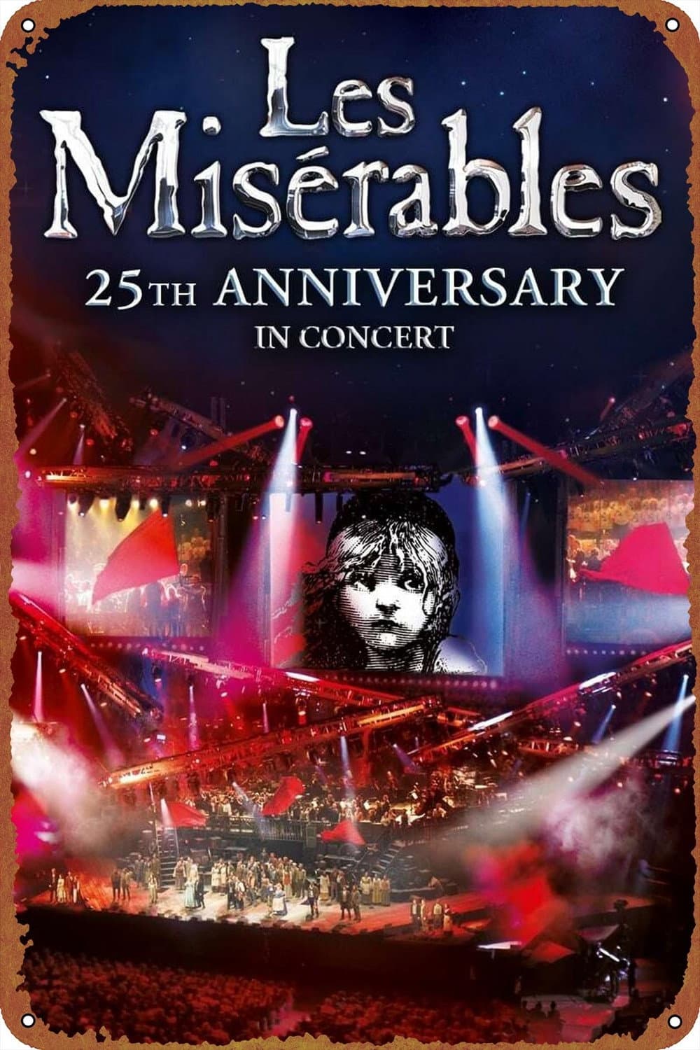Poster of Les Misérables: 25th Anniversary in Concert