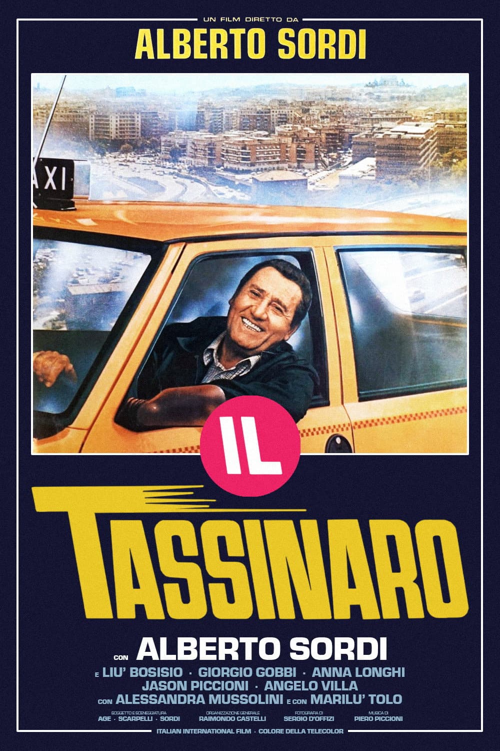 Poster of Il tassinaro