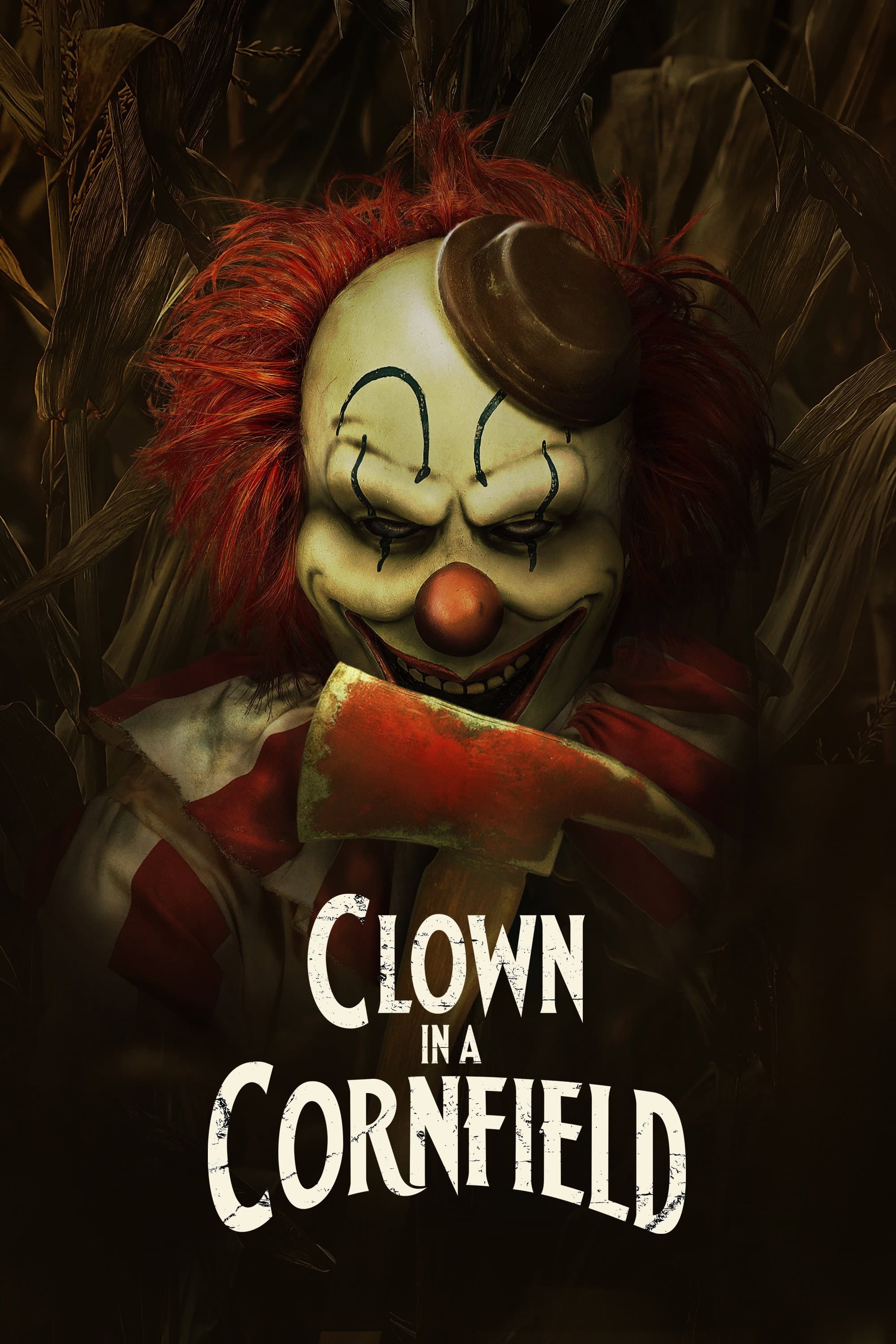 Poster of Clown in a Cornfield