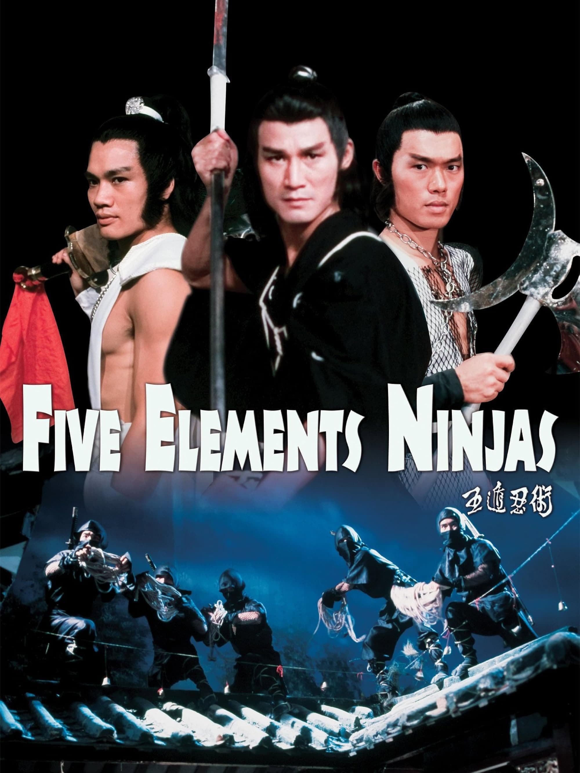 Poster of Five Element Ninjas
