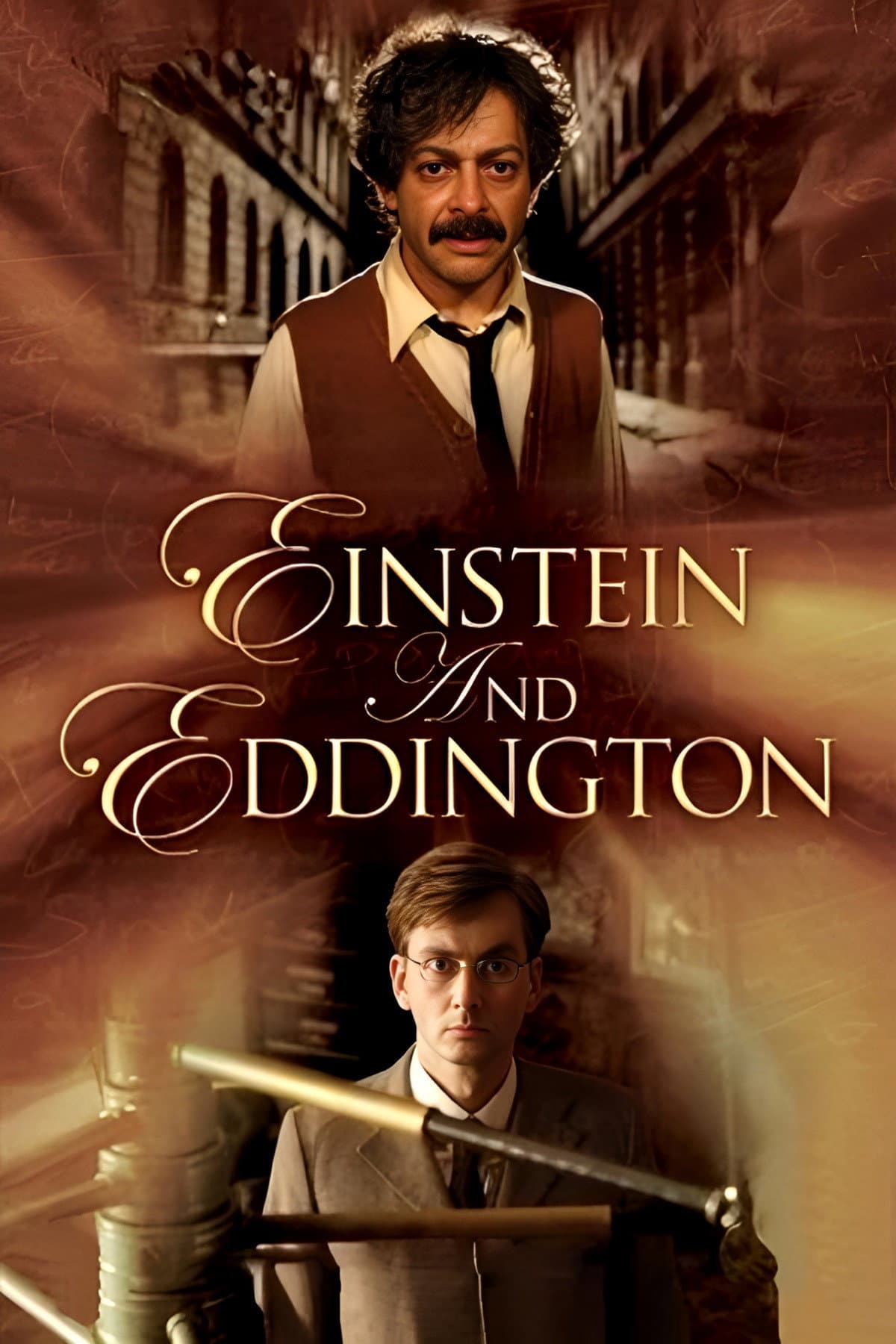 Poster of Einstein and Eddington