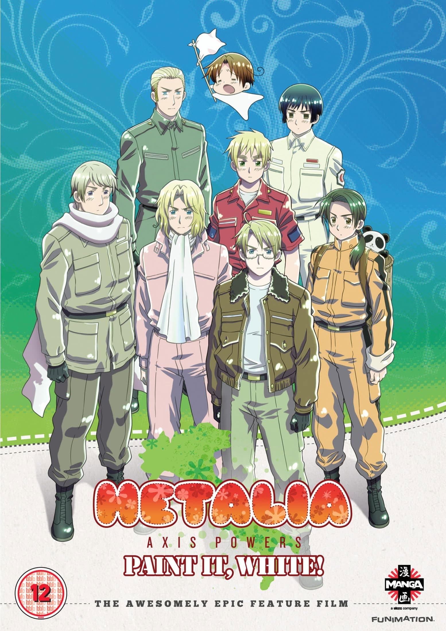 Poster of Hetalia: Axis Powers: Paint It, White!