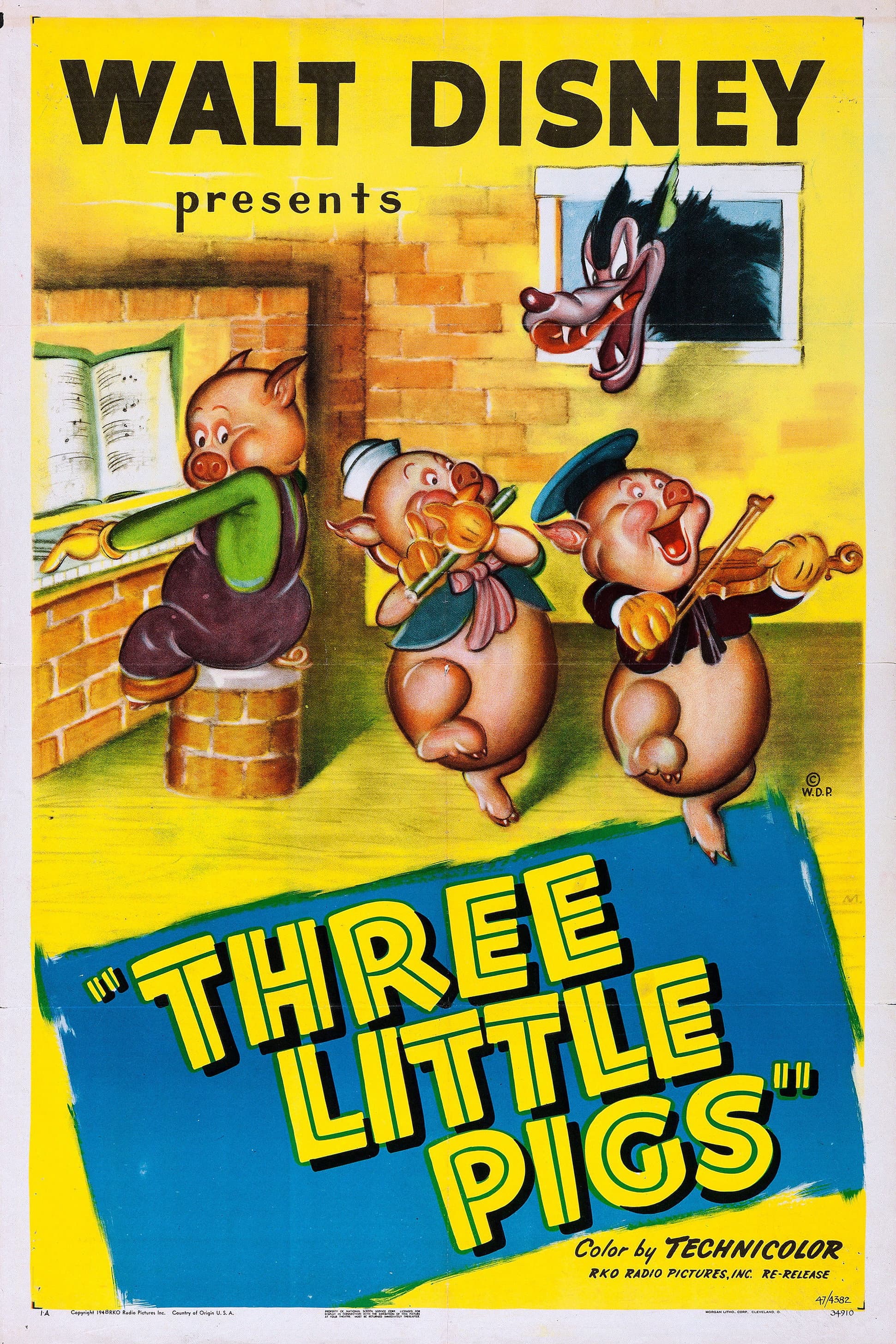 Poster of Three Little Pigs