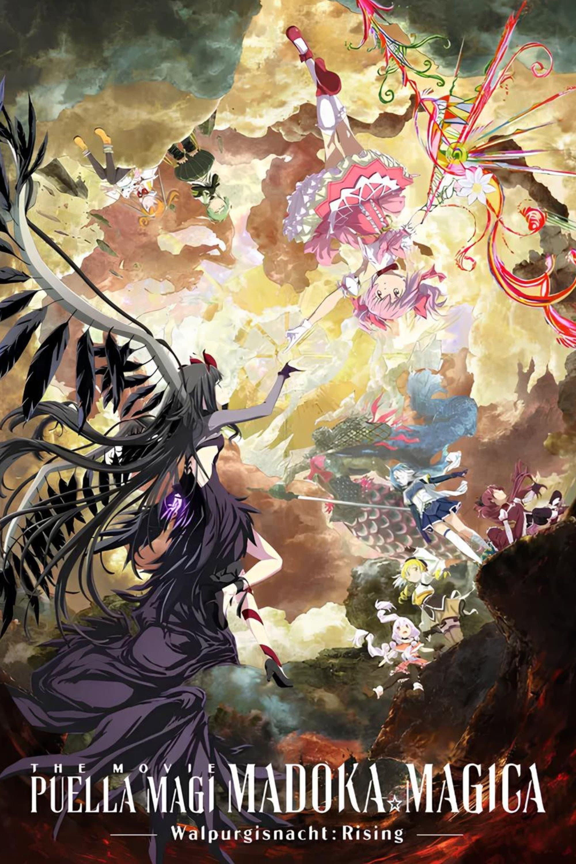 Poster of Puella Magi Madoka Magica the Movie -Walpurgisnacht: Rising-