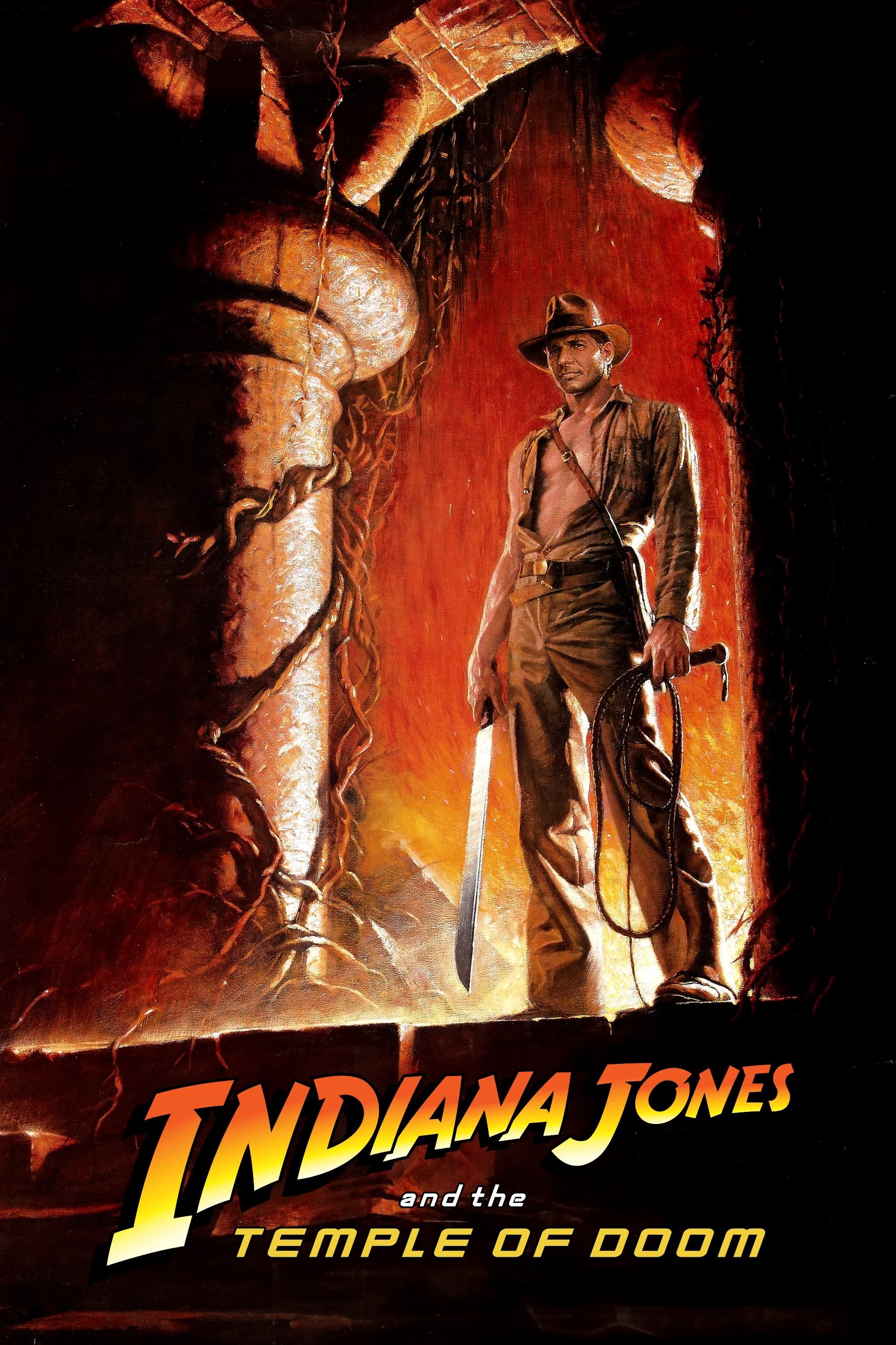 Poster of Indiana Jones and the Temple of Doom