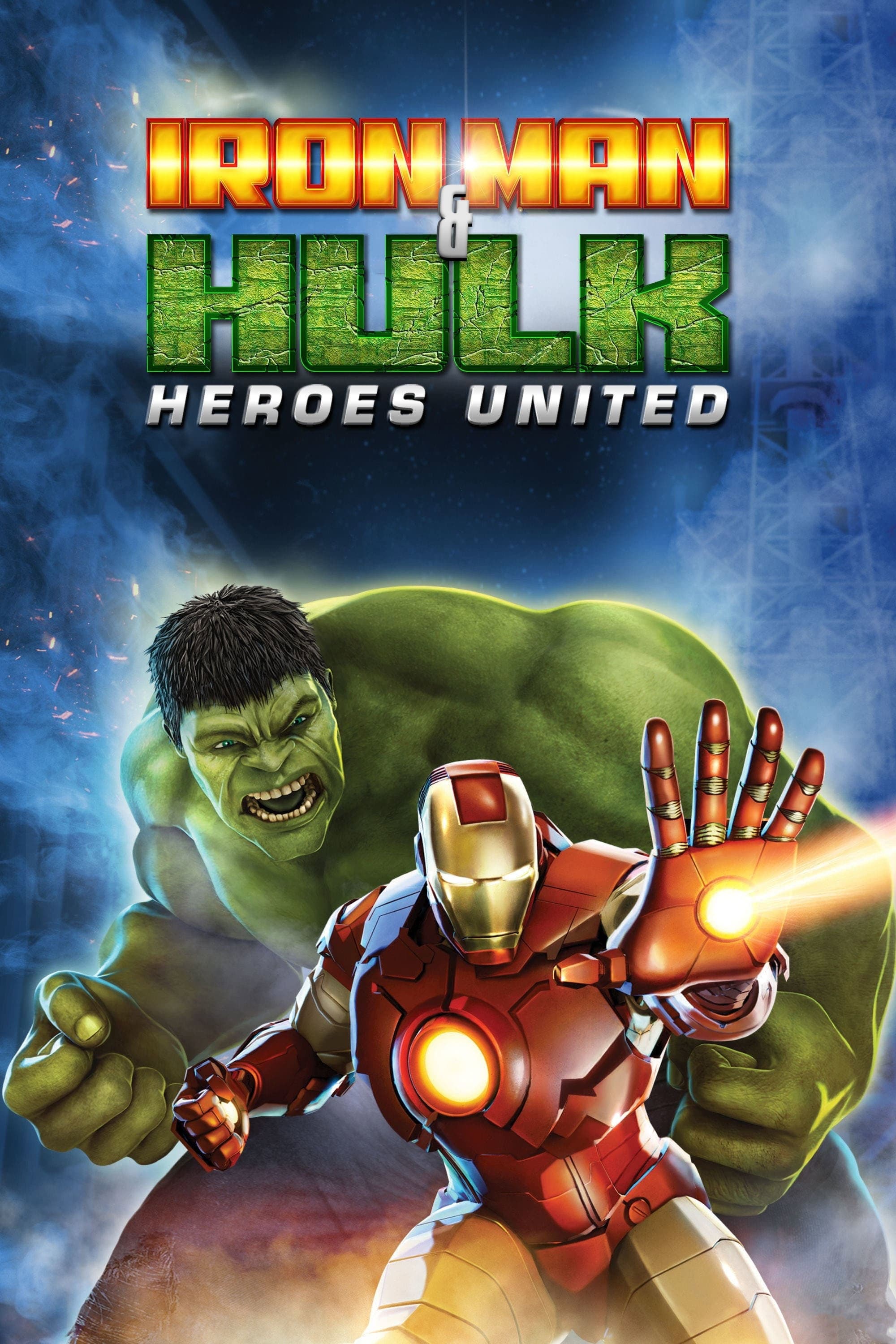 Poster of Iron Man & Hulk: Heroes United
