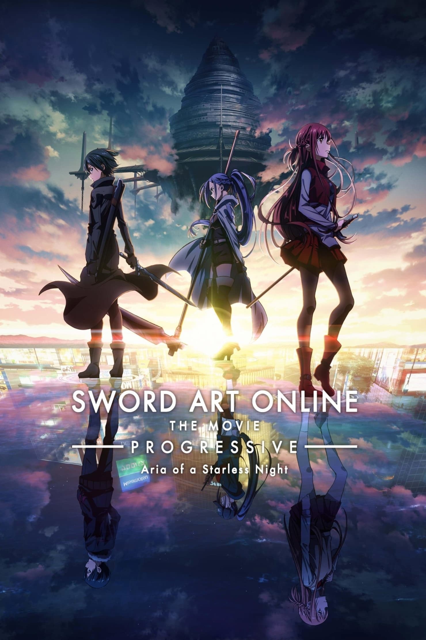 Poster of Sword Art Online the Movie - Progressive - Aria of a Starless Night