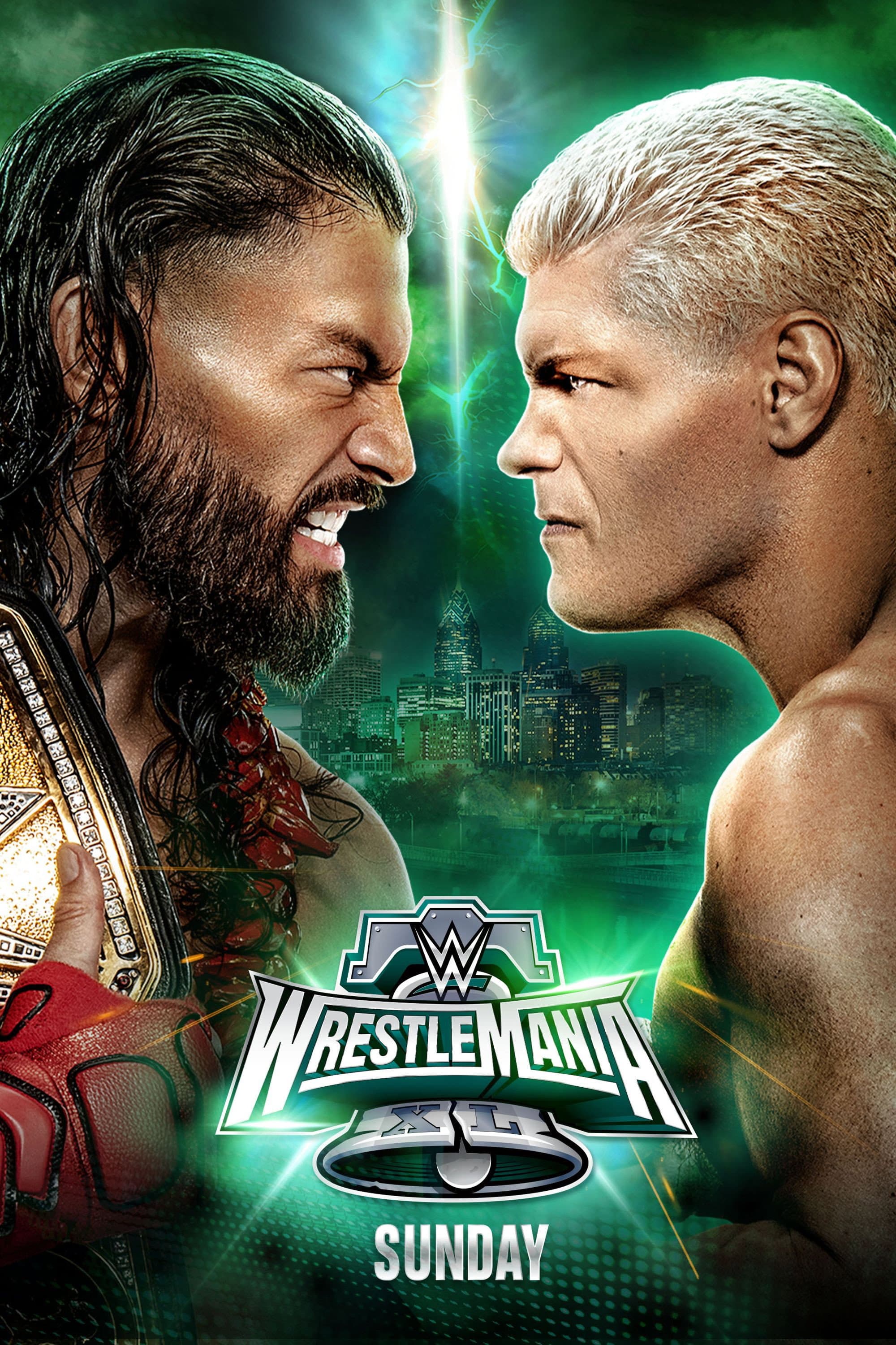 Poster of WrestleMania XL Sunday